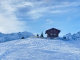 Blick <a href=/gipfel/alpspitze-846/>Alpspitze?</a> (Foto gespeichert zu <a href=/wanderweg/skistadion-garmisch-berggasthof-eckbauer-233/>Weg</a>) (Foto gespeichert zu Ziel Alpspitze),#Foto: JuttaS
