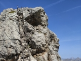 Die Leiter zum <a href=/gipfel/steinschartenkopf-32131/>Steinschartenkopf</a> (Foto gespeichert zu <a href=/wanderweg/hohes-licht-steinschartenkopf-2697/>Weg</a>) (Foto gespeichert zu Ziel Steinschartenkopf),#