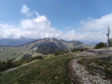 Blick zur Obere Firstalm (Foto gespeichert zu Ziel Brecherspitz Vorgipfel),#