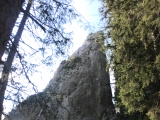 Blick auf das Breitensteinfensterl mit der Klettermöglichkeit zum <b>Gipfelkreuz Breitensteinfensterl</b>  (Foto gespeichert zu <a href=/wanderweg/breitensteinfensterl-aussichtspunkt-breitensteinfensterl-3449/>Weg</a>),#