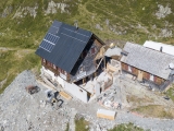 Bild von der Baustelle ©RolandJukerFotografie (Foto gespeichert zu Ausgangspunkt Gaulihütte),#Foto: Eigent&uuml;mer