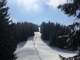 Über die breite Schneise am Grat,#