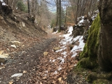 Im unteren Teil über einen alten Hohlweg,#