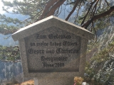 Gedenkstein am Gipfel,#