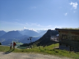 Panoramarestaurant mit Blick Richtung Osten (Foto gespeichert zu Ziel Hahnenkammbahn Panoramarestaurant),#