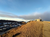 Gipfel-Pavillon und Gipfel-Parkplatz (Foto gespeichert zu Ausgangspunkt Haleakala),#