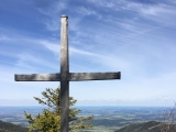 Gipfelkreuz Hammerstein mit Blick nach Norden,#