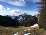 Über die Wiesen der Riesenkopfalm zum <a href=/gipfel/hirschnagel-34311/>Hirschnagel</a> (Foto gespeichert zu <a href=/wanderweg/grosser-riesenkopf-hirschnagel-2359/>Weg</a>) (Foto gespeichert zu Ziel Hirschnagel),#