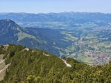 Blick auf Bad Hindelang und Sonthofen ,#
