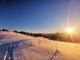 Sunset at JuliusSeitnerHütte in December - Snow (Foto gespeichert zu Ziel Julius-Seitner-Hütte),#Foto: Eigent&uuml;mer