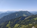 Blick nach Süden zum Wilden Kaiser (Foto gespeichert zu Ausgangspunkt Kampenwand-Ostgipfel),#
