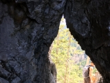 Bergdurchquerung unter dem Gipfel (Foto gespeichert zu Ausgangspunkt Kindlwand-Durchgangshöhle),#