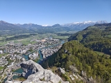 Blick auf Hallein (Foto gespeichert zu Ausgangspunkt Kleiner Barmstein),#