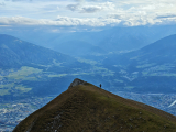 Abstieg  (Foto gespeichert zu Ausgangspunkt Mandlspitze),#