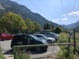 Parkplatz (Foto gespeichert zu Ausgangspunkt Parkplatz B2 Scharnitz),#
