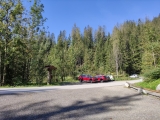 Wanderparkplatz (Foto gespeichert zu Ausgangspunkt Parkplatz Gaisberg),#