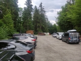 Wanderparkplatz (Foto gespeichert zu Ziel Parkplatz Pflegersee),#
