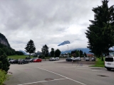 Noch kein Andrang um 7 Uhr in der Früh (Foto gespeichert zu Ziel Parkplatz Kaiserlift),#