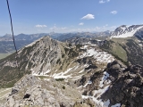 Blick zur <a href=/gipfel/rohnenspitze-33831/>Rohnenspitze</a> (links),#