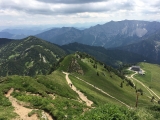 Der Weg zwischen Rotwandhaus und Rotwandgipfel (Foto gespeichert zu <a href=/wanderweg/rotwand-rotwandhaus-427/>Weg</a>) (Foto gespeichert zu Ausgangspunkt Rotwandhaus),#