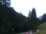 Parkplatz und Bushaltestelle (Foto gespeichert zu Ausgangspunkt Schlagalm Parkplatz),#