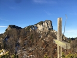 Gipfelkreuz mit Blick auf die Hörndlwand (Foto gespeichert zu <a href=/gipfel/schloesselschneid-20045/>Schlösselschneid</a>),#