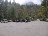 Wanderparkplatz (Foto gespeichert zu Ausgangspunkt Wanderparkplatz P1 Seeklause am Hintersee),#