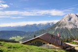 Blick über die Wangalm zur Hohe Munde (Foto gespeichert zu Ziel Wangalm),#