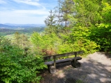 Aussichtsbank am <a href=/gipfel/wappbachkopf-9346/>Wappbachkopf</a> (Foto gespeichert zu Ziel Wappbachkopf),#