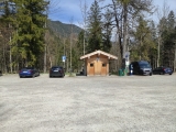 Immerhin eine Ladesäule (Foto gespeichert zu Ausgangspunkt Wanderparkplatz Wildbad Kreuth),#