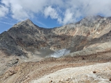Links oben das Becherhaus, rechts der <a href=/gipfel/signalgipfel-7064/>Signalgipfel </a> ,#