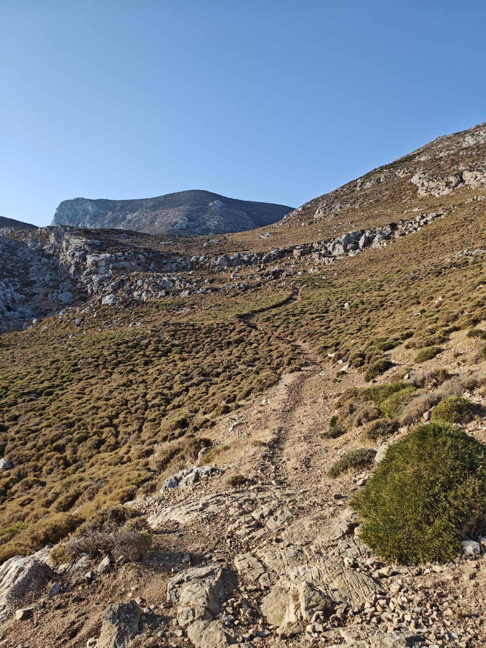 Wanderung Agios Artemios: Wanderweg