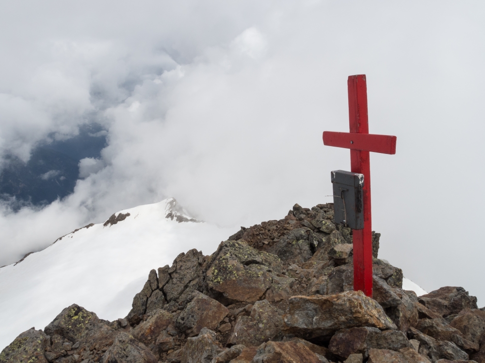 Aglsspitze: Am Gipfel