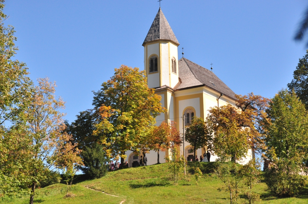 Wanderung Almbachklamm: Wallfahrtskirche Ettenberg