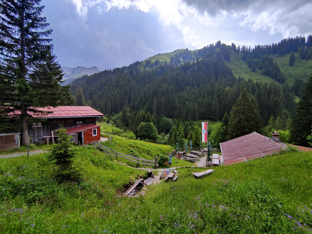 Wanderung Großer Widderstein: Wanderung Großer Widderstein: Alpe Widderstein