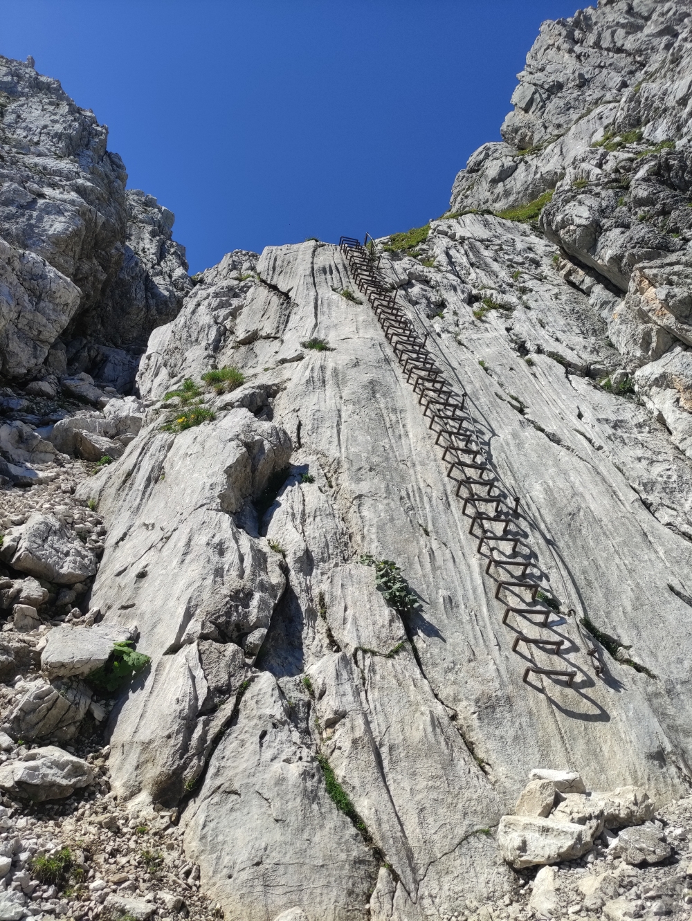 Klettersteig Alpspitze von Garmisch: Klettersteig
