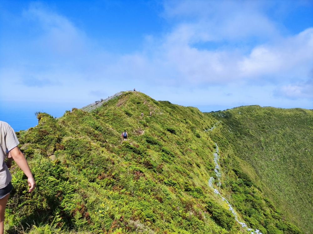 Wanderung Caldeira do Faial: Wanderung Caldeira do Faial: Alto do Cabouco