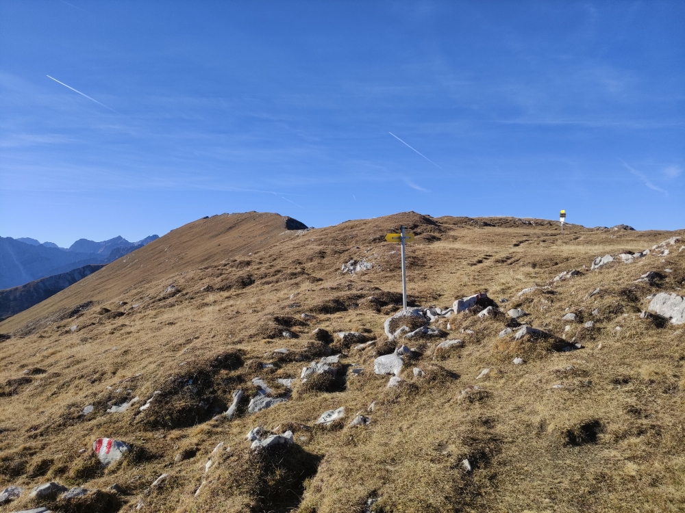 Wanderung Stanser Joch: Wanderung Stanser Joch: Am Übergang