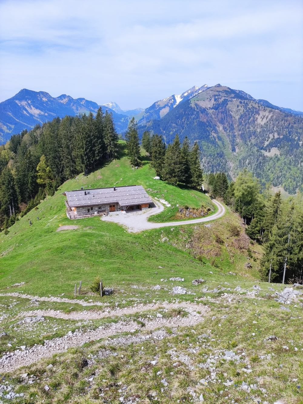 Wanderung Trainsjoch über Saurüssel: Wanderung Trainsjoch über Saurüssel: Ascherjochalm