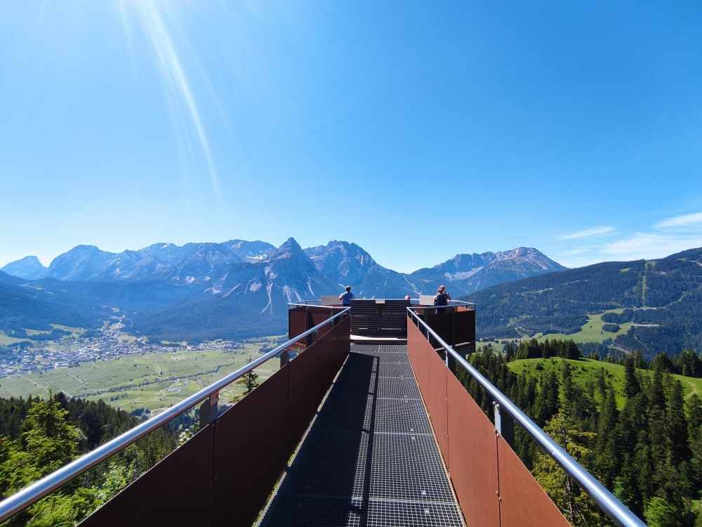 Wanderung Daniel mit Gratüberschreitung: Wanderung Daniel mit Gratüberschreitung: Grandioses Panorama (Aussichtsplattform Tuftl Alm)