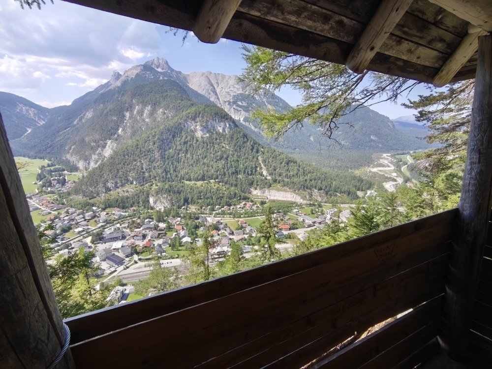 Wanderung Brunnsteinspitze: Wanderung Brunnsteinspitze: Ausblick (Aussichtspunkt Adlerkanzel)