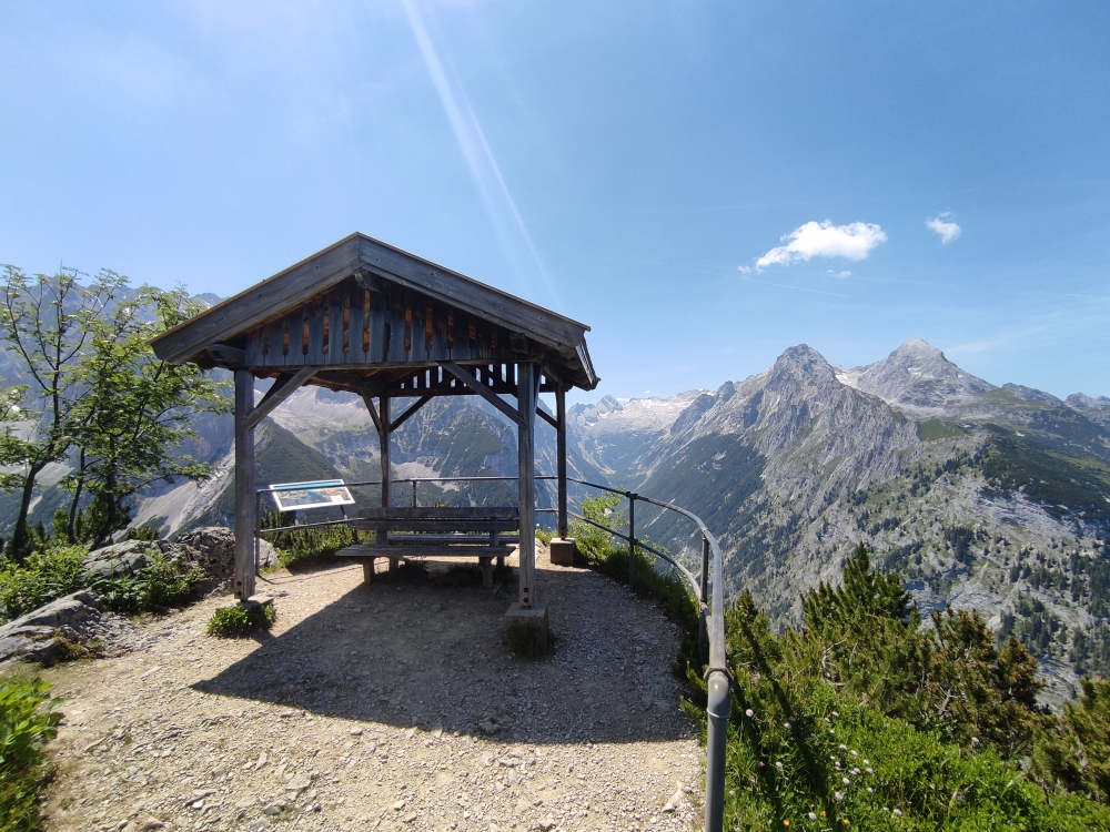 Bike & Hike Königshaus am Schachen: Bike & Hike Königshaus am Schachen: Pavillon (Aussichtspunkt Belvedere)