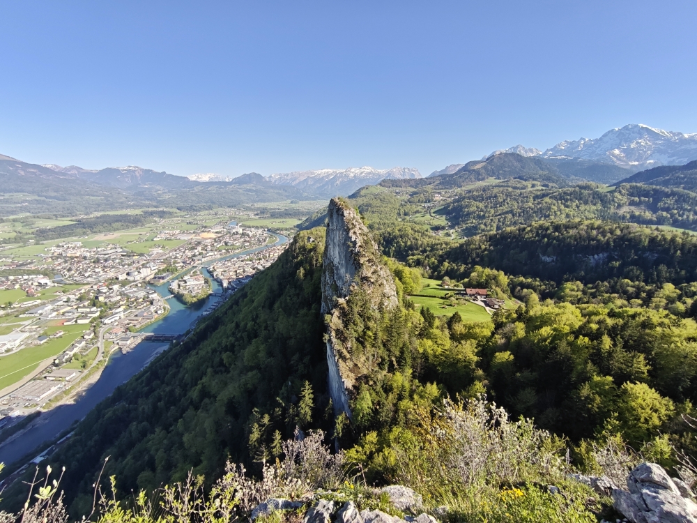 Wanderung Großer Barmstein: Wanderung Großer Barmstein: Blick auf Kleiner Barmstein (Aussichtspunkt Blick auf den kl. Barmstein)