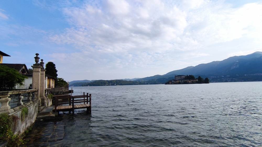 Wanderung Orta San Giulio: Wanderung Orta San Giulio: Blick über den See (Aussichtspunkt Lago di Orta)