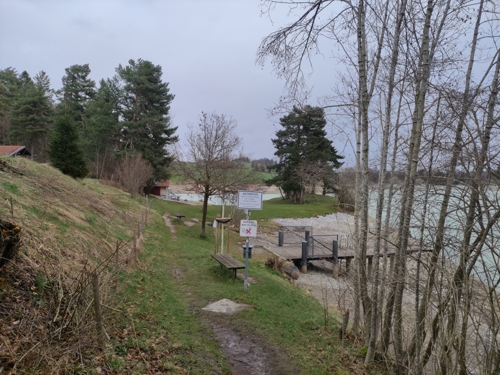 Badeplatz Roßhaupten: Badeplatz