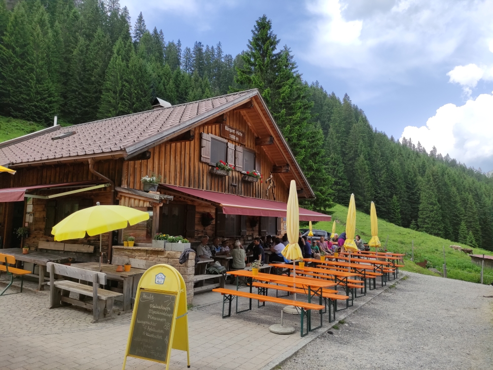 Wanderung Großer Widderstein: Wanderung Großer Widderstein: Bärgunt-Hütte