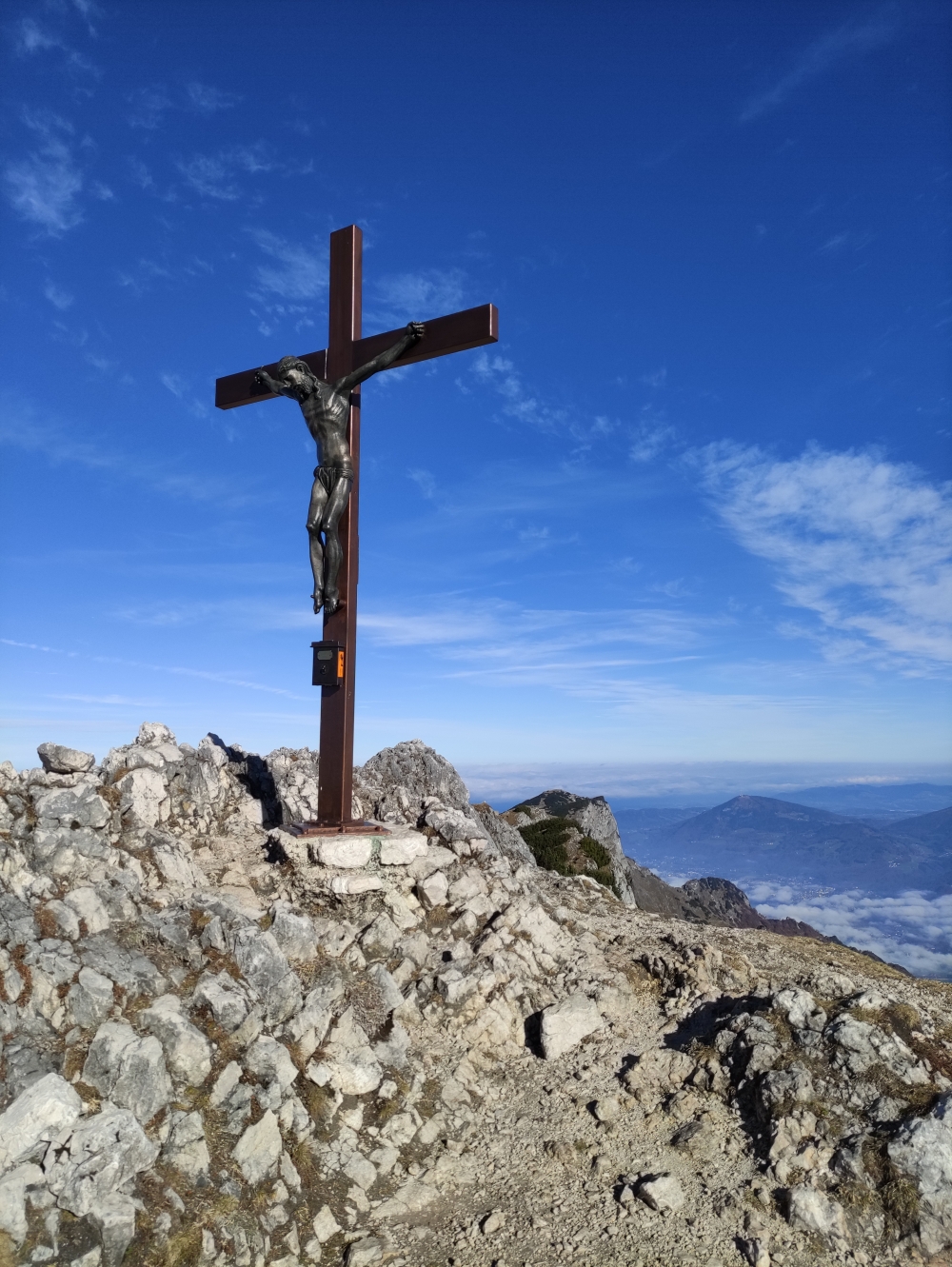 Wanderung Berchtesgadener Hochthron: Wanderung Berchtesgadener Hochthron: Gipfelkreuz (Berchtesgadener Hochthron)