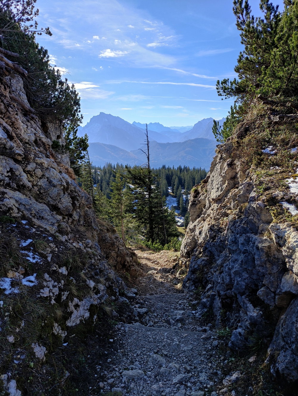 Wanderung Berchtesgadener Hochthron: Abstieg vom Stöhrhaus