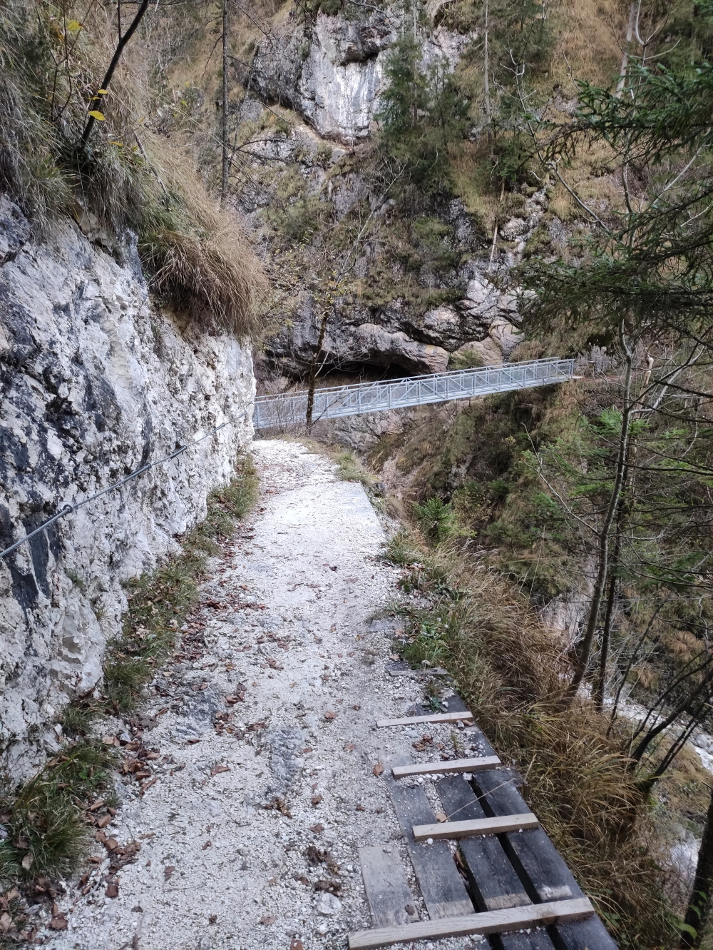 Wanderung Berchtesgadener Hochthron: Ausstieg aus der Almbachklamm