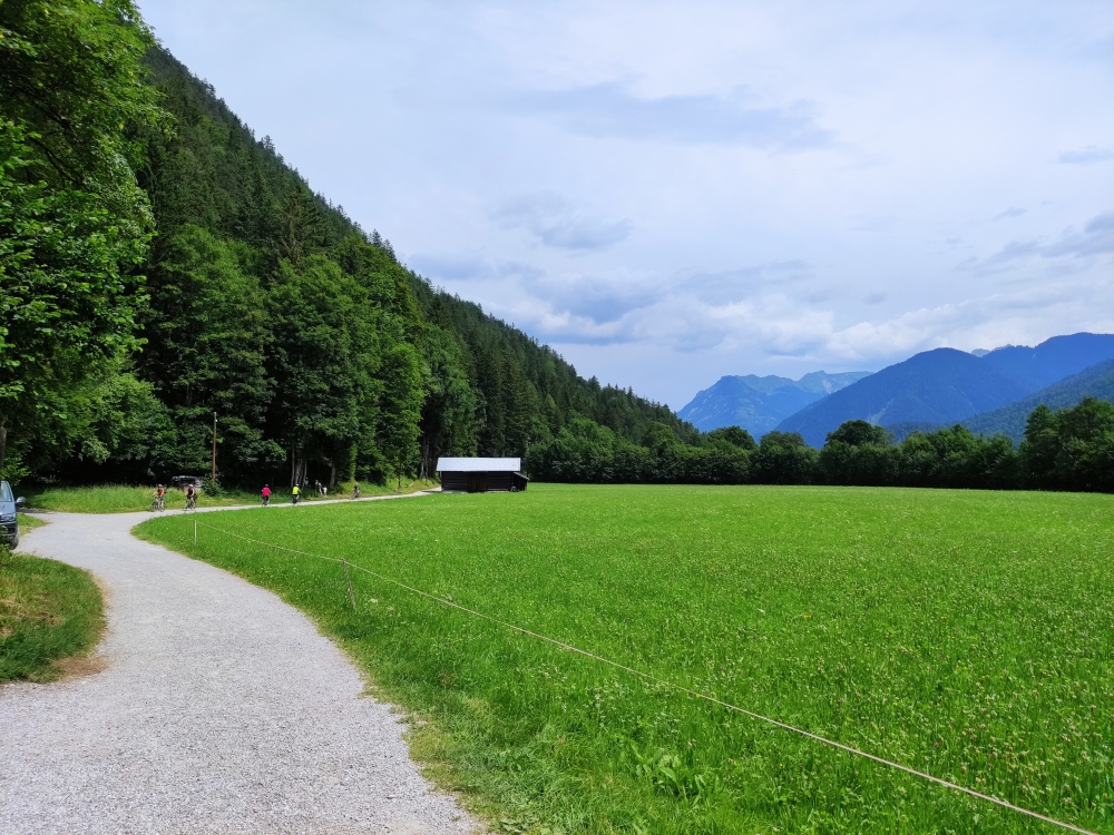 Wanderung Berggasthaus Ederkanzel: Blick nach Norden